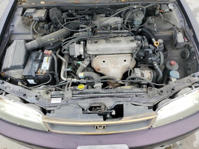 1HGCD5605VA056427 - 1997 HONDA ACCORD SE MAROON photo 11