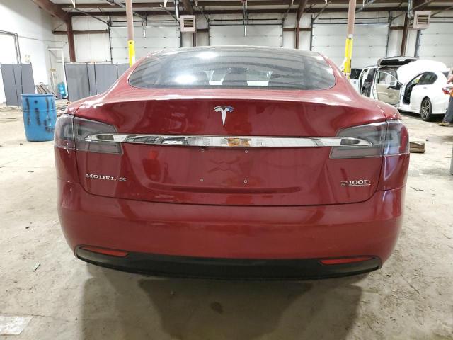 5YJSA1E43JF239696 - 2018 TESLA MODEL S 红色 照片 6