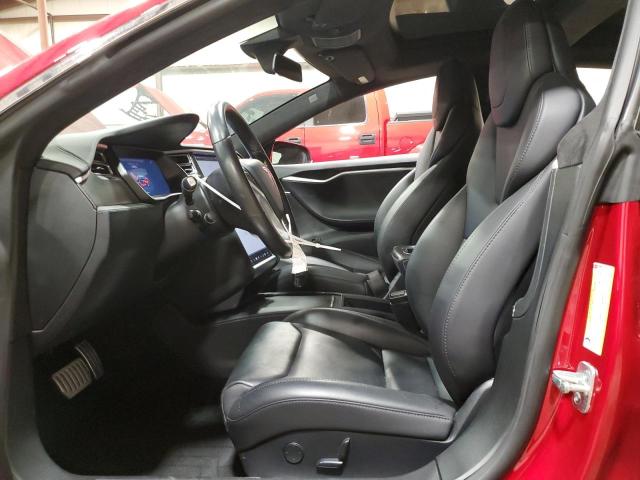 5YJSA1E43JF239696 - 2018 TESLA MODEL S 红色 照片 7