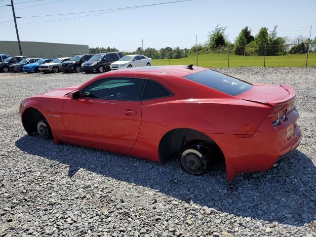 2G1FC1EV3A9217599 - 2010 CHEVROLET CAMARO LT წითელი ფოტო 2