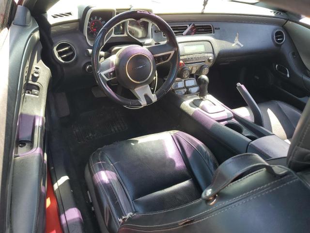 2G1FC1EV3A9217599 - 2010 CHEVROLET CAMARO LT წითელი ფოტო 8