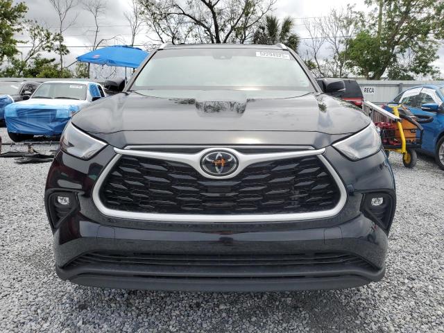 5TDGZRAHXNS555782 - 2022 TOYOTA HIGHLANDER XLE 黑色 照片 5