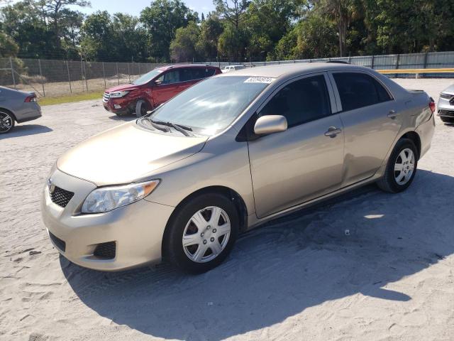 1NXBU40E99Z022189 - 2009 TOYOTA COROLLA BASE BEIGE photo 1