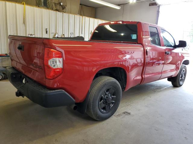 5TFUM5F14HX073040 - 2017 TOYOTA TUNDRA DOUBLE CAB SR/SR5 RED photo 3