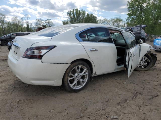 1N4AA5AP2EC484551 - 2014 NISSAN MAXIMA S WHITE photo 3