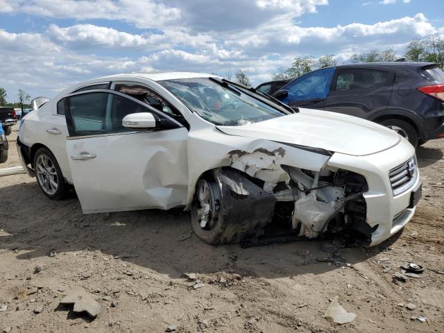 1N4AA5AP2EC484551 - 2014 NISSAN MAXIMA S WHITE photo 4