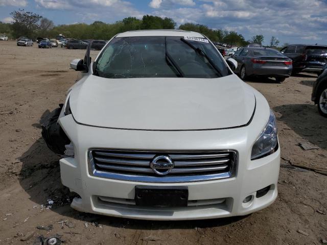 1N4AA5AP2EC484551 - 2014 NISSAN MAXIMA S WHITE photo 5