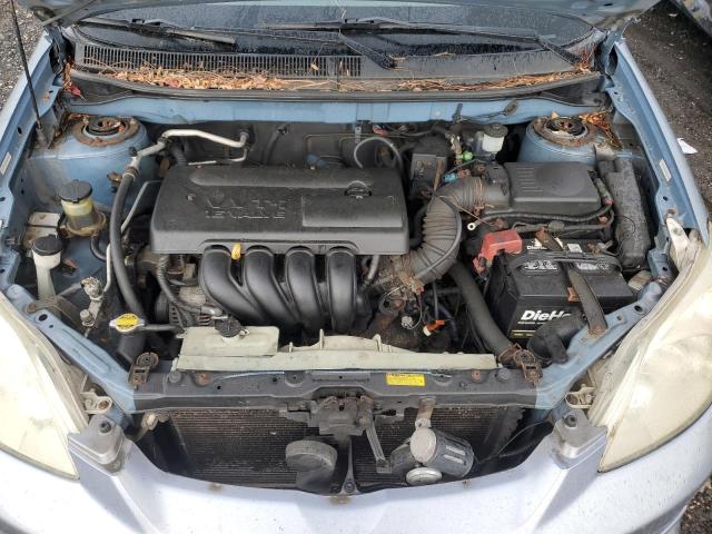 2T1KR32E03C055793 - 2003 TOYOTA COROLLA MA XR BLUE photo 11