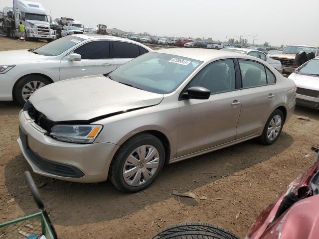 3VW1K7AJ2CM128947 - 2012 VOLKSWAGEN JETTA BASE Qızıl foto 1