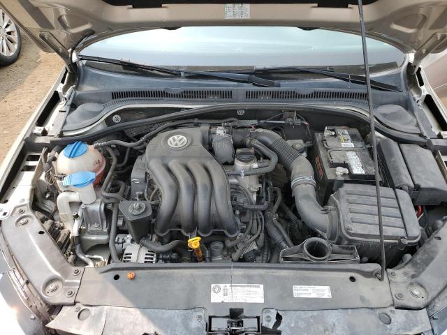 3VW1K7AJ2CM128947 - 2012 VOLKSWAGEN JETTA BASE Qızıl foto 11