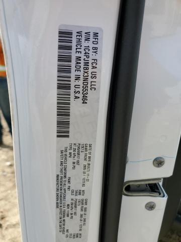 1C4PJMBX3ND553464 - 2022 JEEP CHEROKEE TRAILHAWK 白色 照片 13