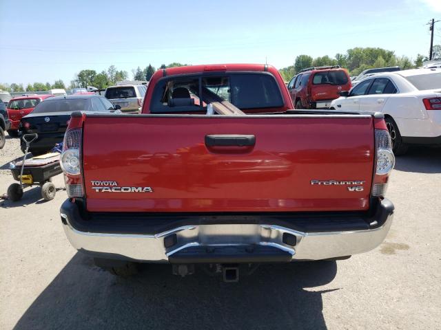 5TFTU4GNXDX048709 - 2013 TOYOTA TACOMA PRERUNNER ACCESS CAB RED photo 6
