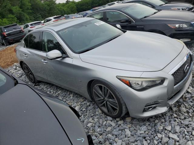 JN1BV7AP5EM670452 - 2014 INFINITI Q50 BASE SILVER photo 4