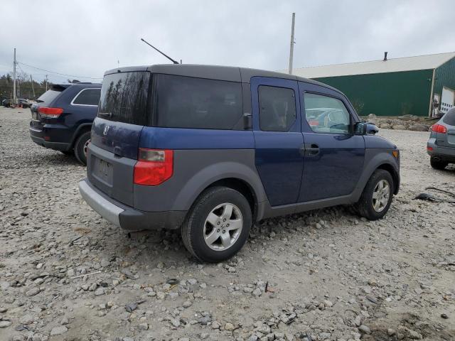 5J6YH28503L049431 - 2003 HONDA ELEMENT EX BLUE photo 3