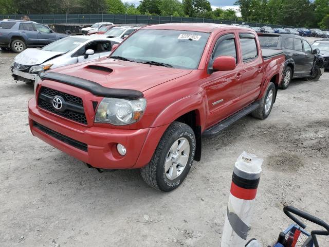 3TMJU4GN8BM119643 - 2011 TOYOTA TACOMA DOUBLE CAB PRERUNNER RED photo 1