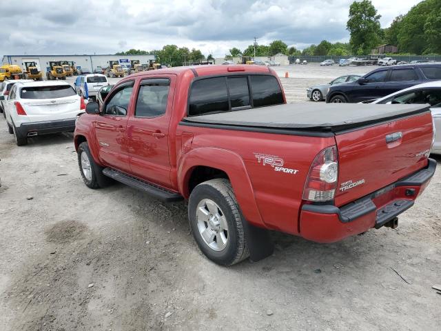 3TMJU4GN8BM119643 - 2011 TOYOTA TACOMA DOUBLE CAB PRERUNNER RED photo 2
