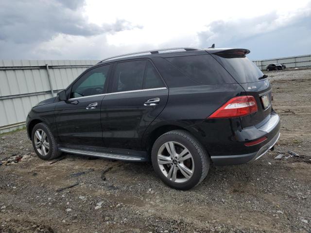 4JGDA5HBXDA204690 - 2013 MERCEDES-BENZ ML 350 4MATIC BLACK photo 2