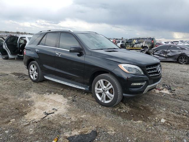 4JGDA5HBXDA204690 - 2013 MERCEDES-BENZ ML 350 4MATIC BLACK photo 4