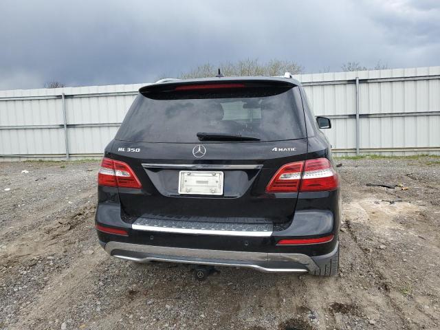 4JGDA5HBXDA204690 - 2013 MERCEDES-BENZ ML 350 4MATIC BLACK photo 6