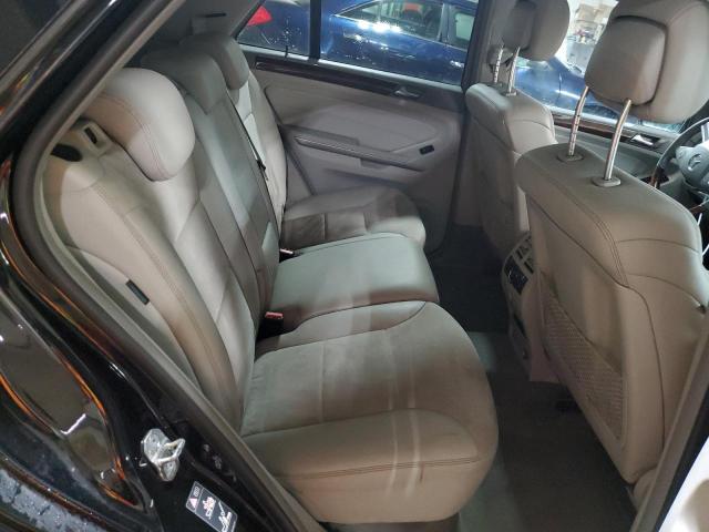 4JGBB8GB6BA708867 - 2011 MERCEDES-BENZ ML 350 4MATIC BLACK photo 6