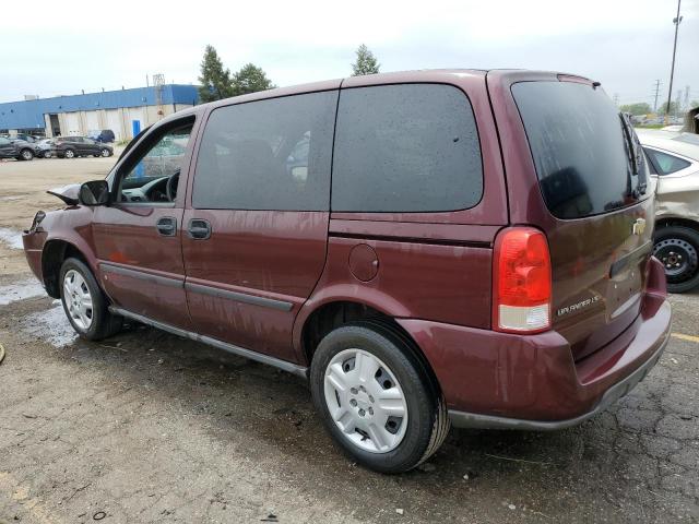 1GNDU23157D172363 - 2007 CHEVROLET UPLANDER LS 勃艮第红 照片 2