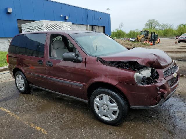 1GNDU23157D172363 - 2007 CHEVROLET UPLANDER LS 勃艮第红 照片 4