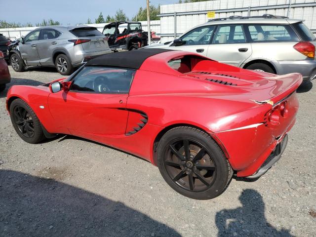 SCCPC111X5HL32912 - 2005 LOTUS ELISE RED photo 2