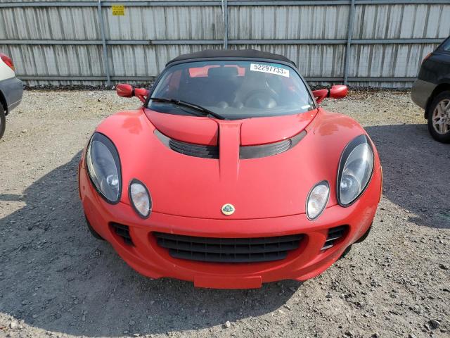 SCCPC111X5HL32912 - 2005 LOTUS ELISE RED photo 5