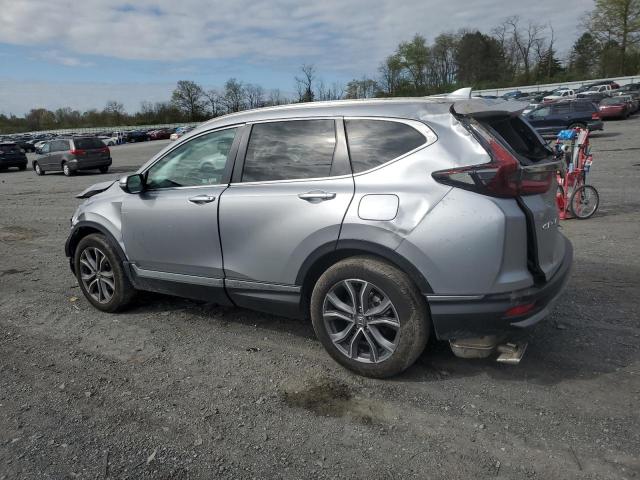 2HKRW2H99LH641305 - 2020 HONDA CR-V TOURING SILVER photo 2