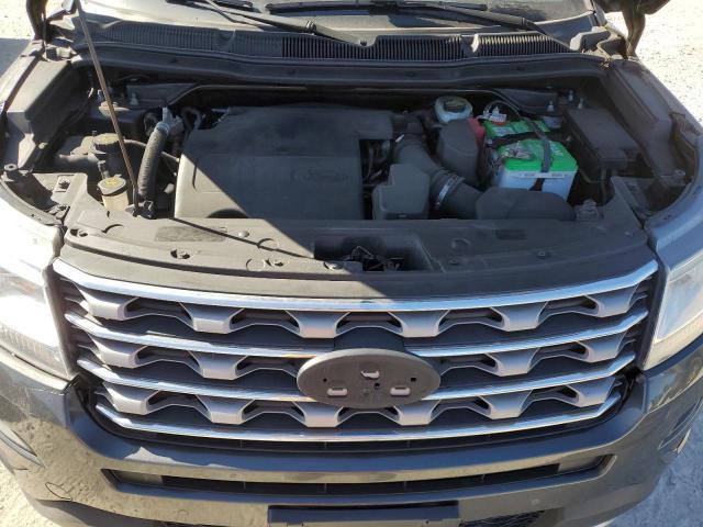 1FM5K8D8XHGC50097 - 2017 FORD EXPLORER XLT CHARCOAL photo 12