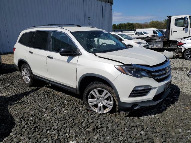 5FNYF6H17JB040127 - 2018 HONDA PILOT LX WHITE photo 4