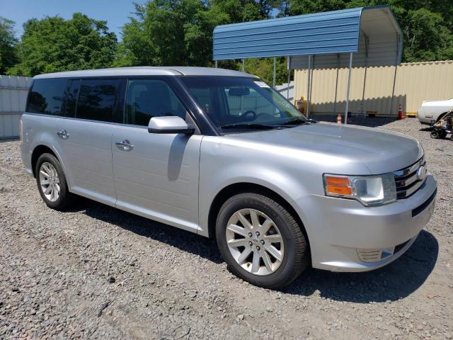 2FMHK6CC9CBD19370 - 2012 FORD FLEX SEL SILVER photo 4