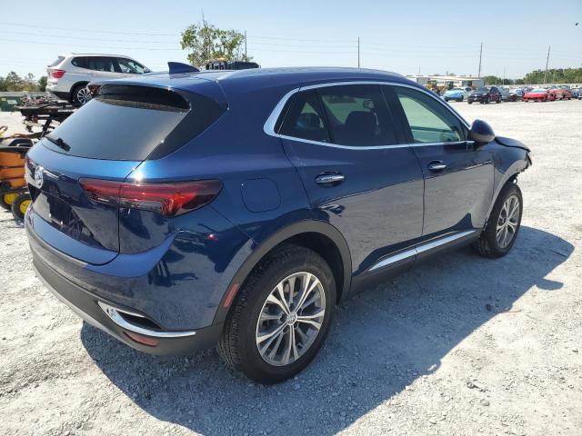 LRBAZLR45ND067404 - 2022 BUICK ENVISION PREFERRED BLUE photo 3