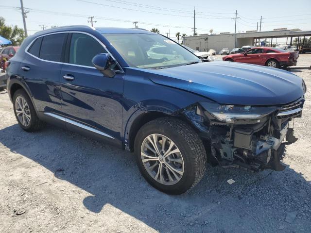 LRBAZLR45ND067404 - 2022 BUICK ENVISION PREFERRED BLUE photo 4