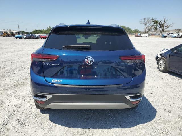LRBAZLR45ND067404 - 2022 BUICK ENVISION PREFERRED BLUE photo 6