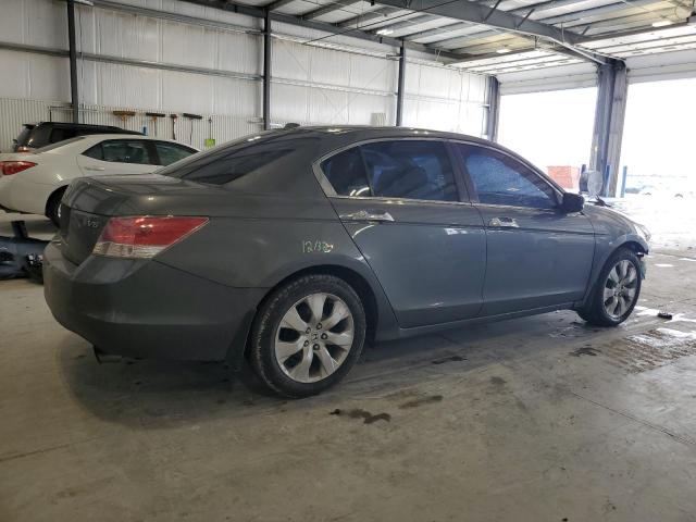 1HGCP36808A017699 - 2008 HONDA ACCORD EXL GRAY photo 3