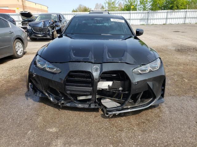 WBS43AY09NFL97076 - 2022 BMW M3 COMPETITION BLACK photo 5