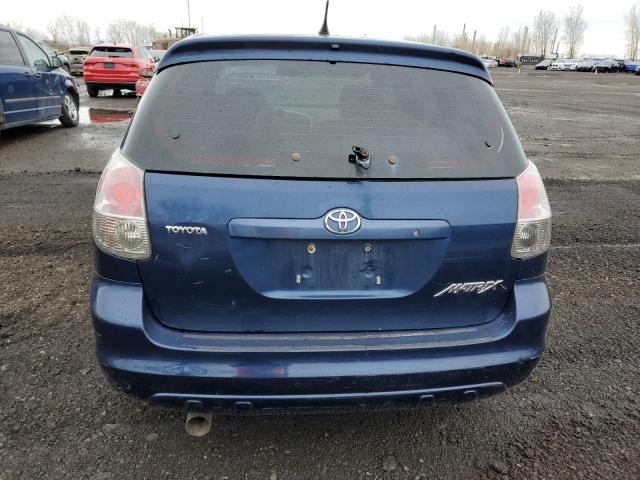 2T1KR32E07C663853 - 2007 TOYOTA COROLLA MA XR BLUE photo 6