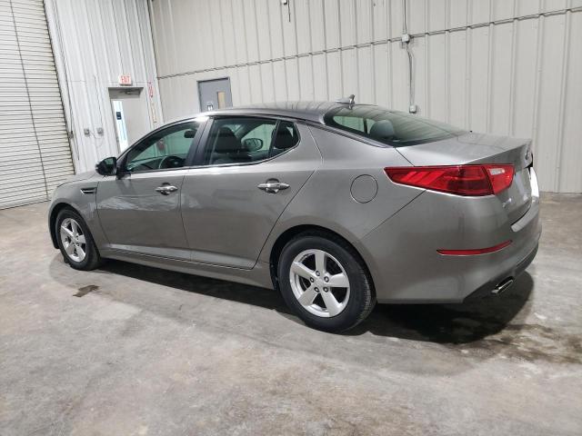 5XXGM4A7XFG457072 - 2015 KIA OPTIMA LX GRAY photo 2