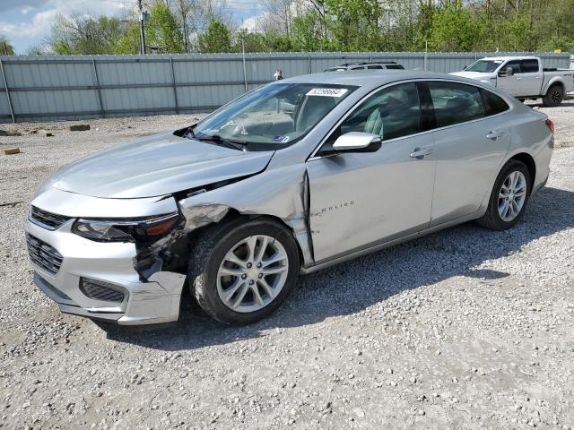 1G1ZD5ST9JF116949 - 2018 CHEVROLET MALIBU LT SILVER photo 1