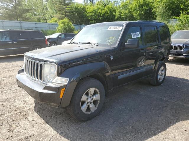 1J8GN28K79W539459 - 2009 JEEP LIBERTY SPORT BLACK photo 1