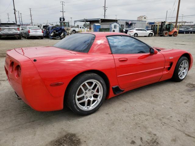 1G1YY12S325118610 - 2002 CHEVROLET CORVETTE Z06 RED photo 3