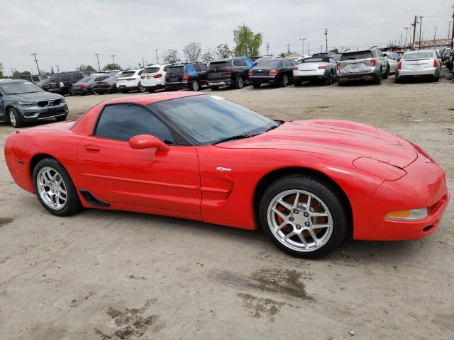 1G1YY12S325118610 - 2002 CHEVROLET CORVETTE Z06 RED photo 4