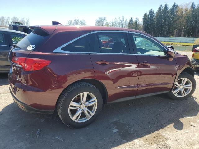 5J8TB4H50FL024032 - 2015 ACURA RDX TECHNOLOGY MAROON photo 3