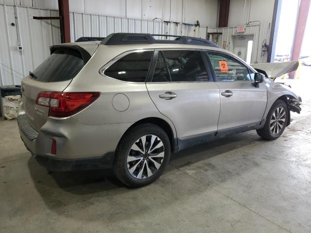 4S4BSANC0F3252958 - 2015 SUBARU OUTBACK 2.5I LIMITED TAN photo 3