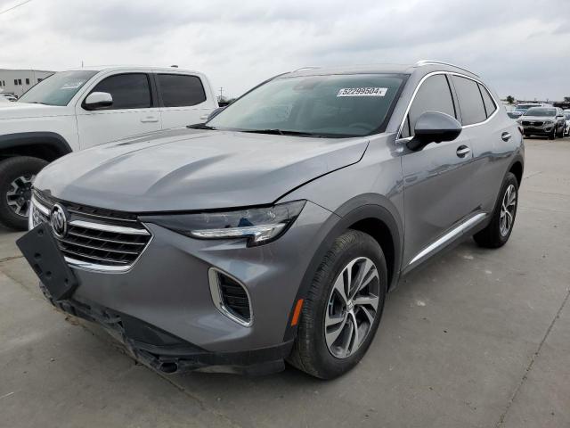 LRBFZNR46ND050998 - 2022 BUICK ENVISION ESSENCE GRAY photo 1