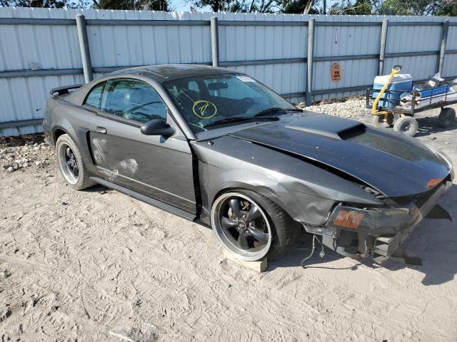1FAFP42X24F101993 - 2004 FORD MUSTANG GT GRAY photo 4