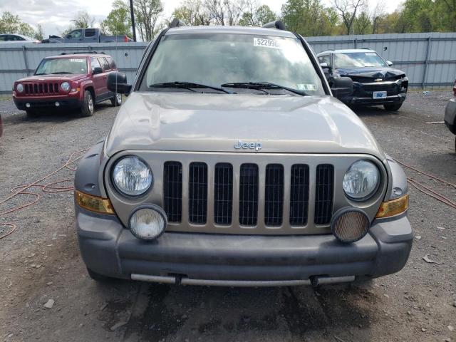 1J4GL38K25W632476 - 2005 JEEP LIBERTY RENEGADE 棕色 照片 5