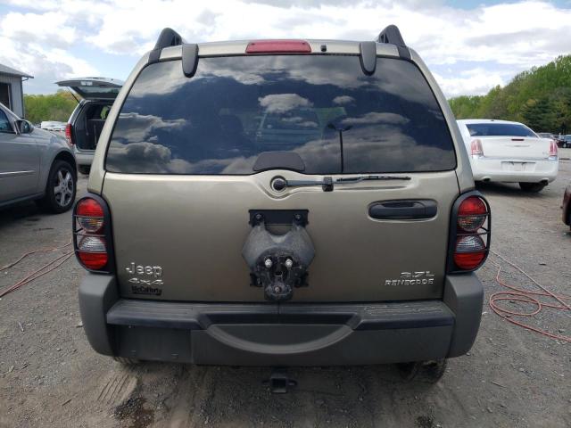 1J4GL38K25W632476 - 2005 JEEP LIBERTY RENEGADE 棕色 照片 6