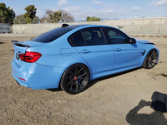 WBS8M9C56G5D30799 - 2016 BMW M3 BLUE photo 3